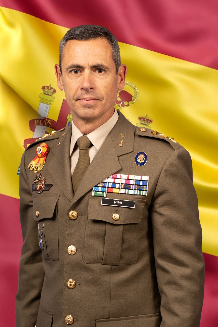 Antonio Jesús Miró Bujosa, Coronel Director de la Academia de Artillería.