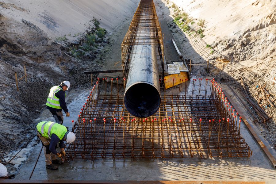Obras para la modernización del regadío de El Carracillo. / ICAL