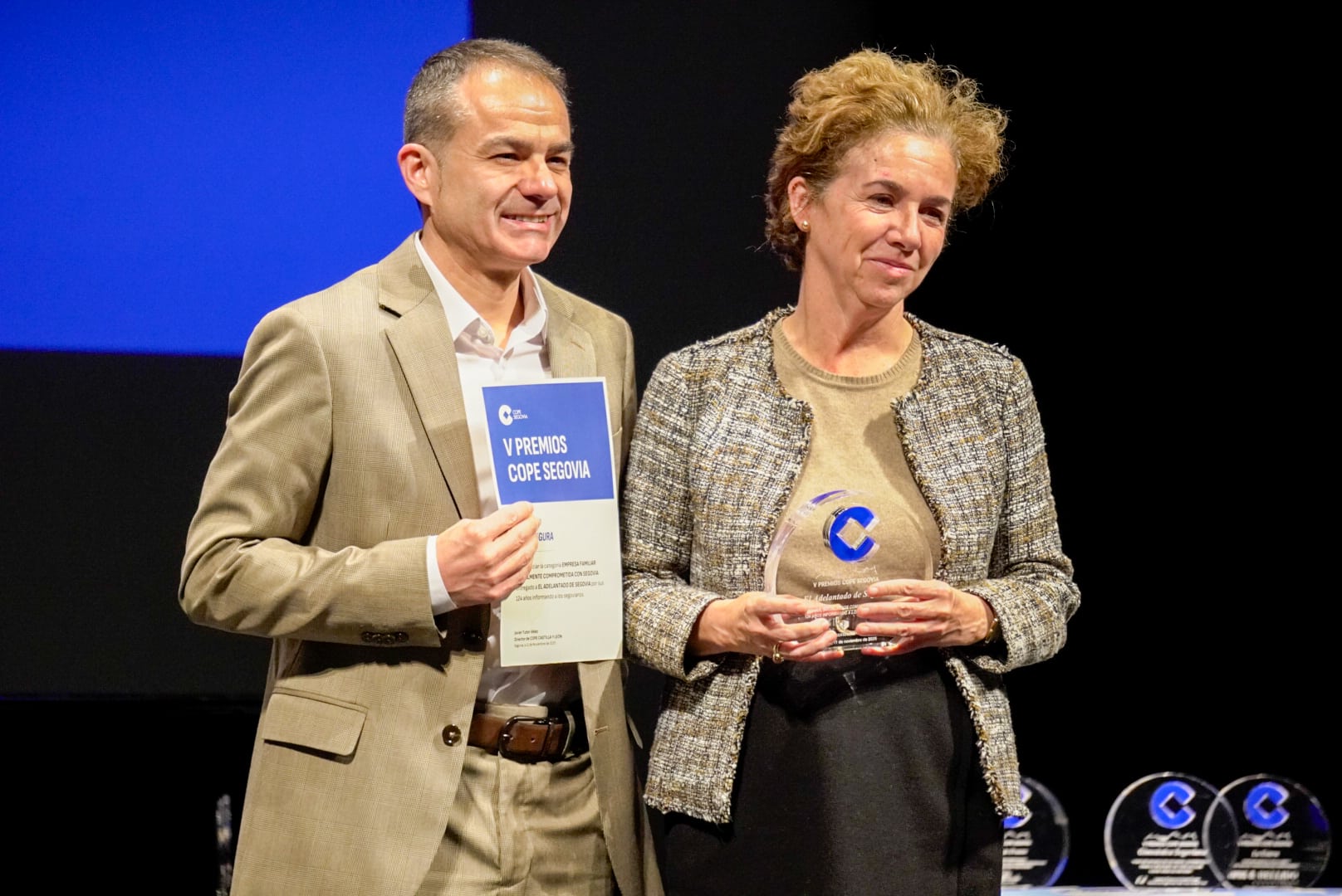 Los Premios Solidarios COPE Segovia reconocen el compromiso social y humano de la provincia 11 adelantado