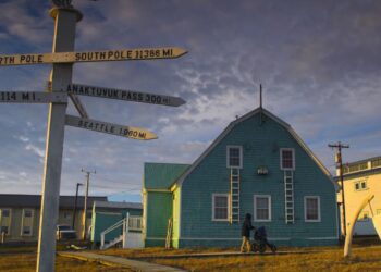 Utqiagvik, en Alaska, se adentra en una Noche Polar