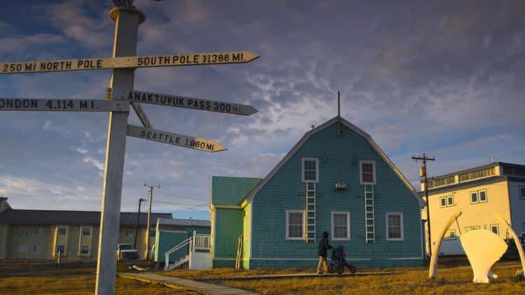Utqiagvik, en Alaska, se adentra en una Noche Polar
