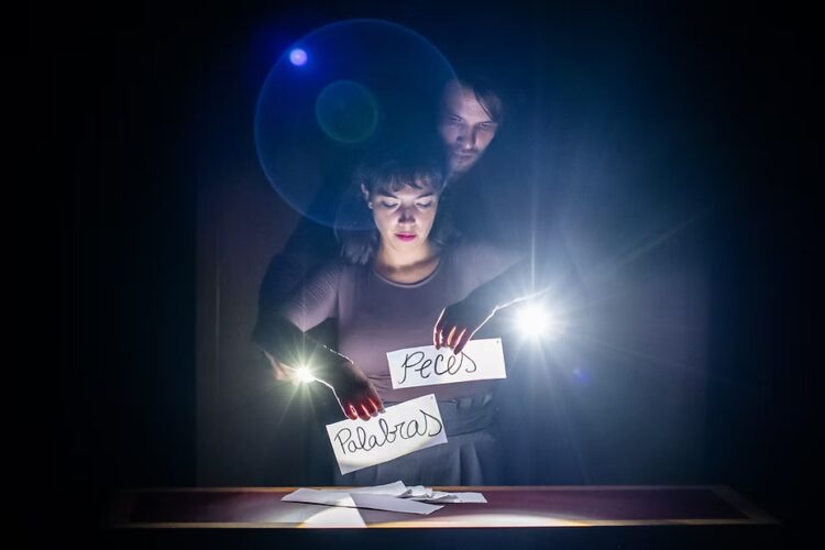 Flor de Greguerias 1 Flor de greguerias. Foto: Luna Teatro Danza.