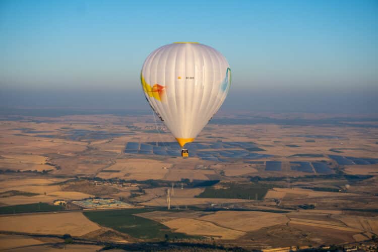 Festival de Globos Aerostáticos de Segovia este año 2025. / Héctor Criado