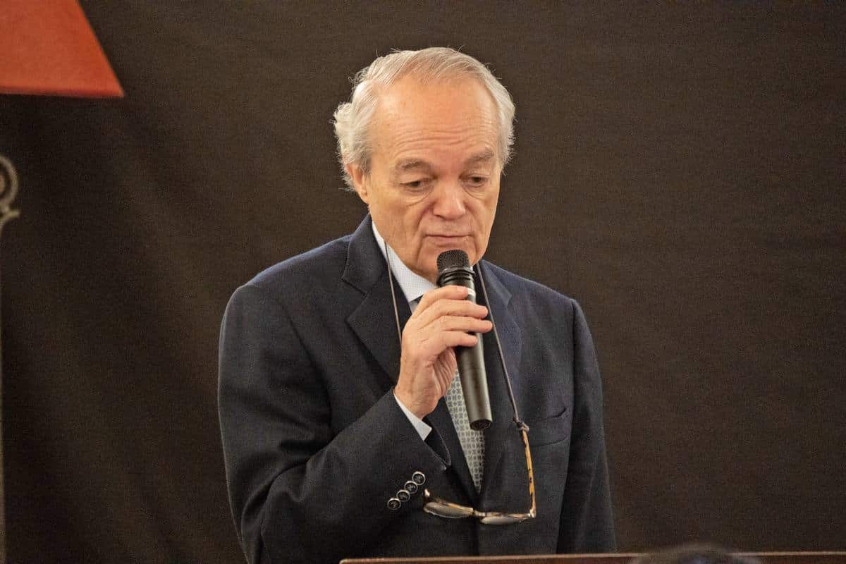 Celebración de una vida dedicada al patrimonio 3 José Manuel de Riva, presidente de la Fundación ACyP.