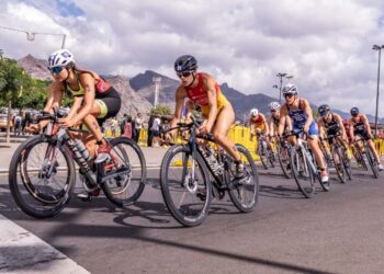 Marina Muñoz en la Copa del Mundo de Santa Cruz de Tenerife./E.A