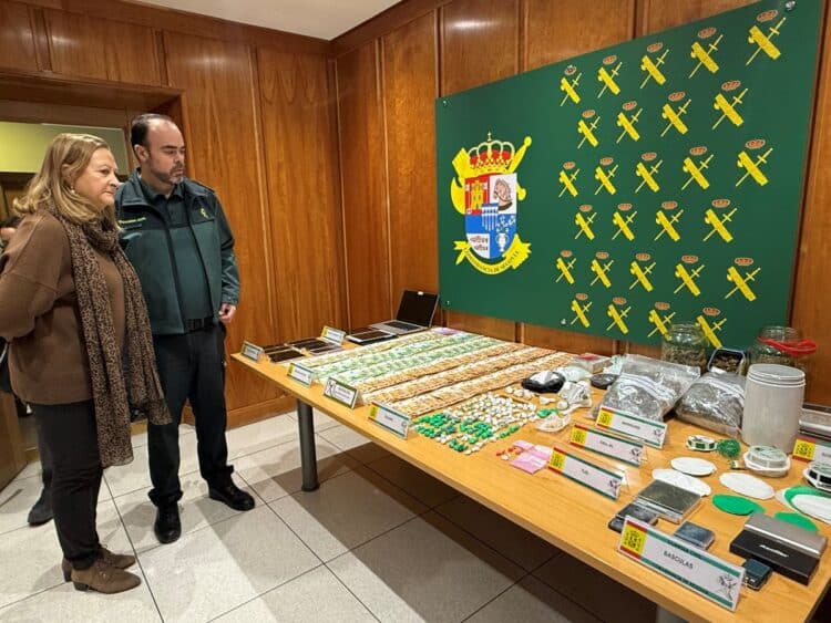 Material incautado en la operación antidroga / SUBDELEGACIÓN DEL GOBIERNO