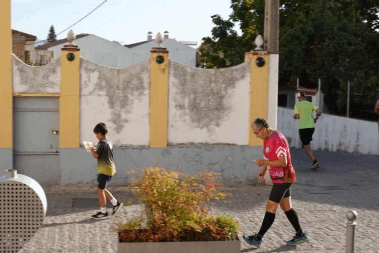 Antonio López Lara en plena carrera del Campeonato de España de sprint/SEGOVIA ORIENTACIÓN