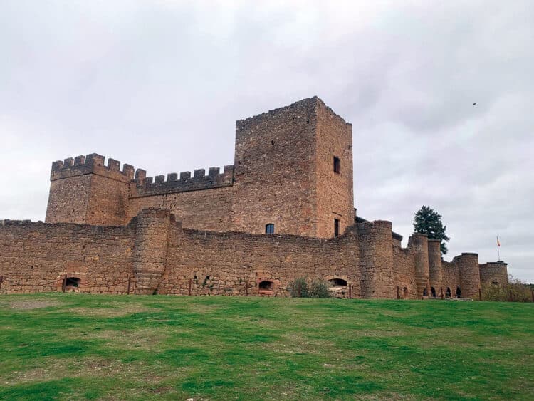 El castillo de Pedraza ha reabierto sus puertas recientemente.  / Claudia Álvarez