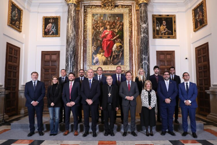 Los representantes en la Catedral de Toledo/AYUNTAMIENTO DE SEGOVIA