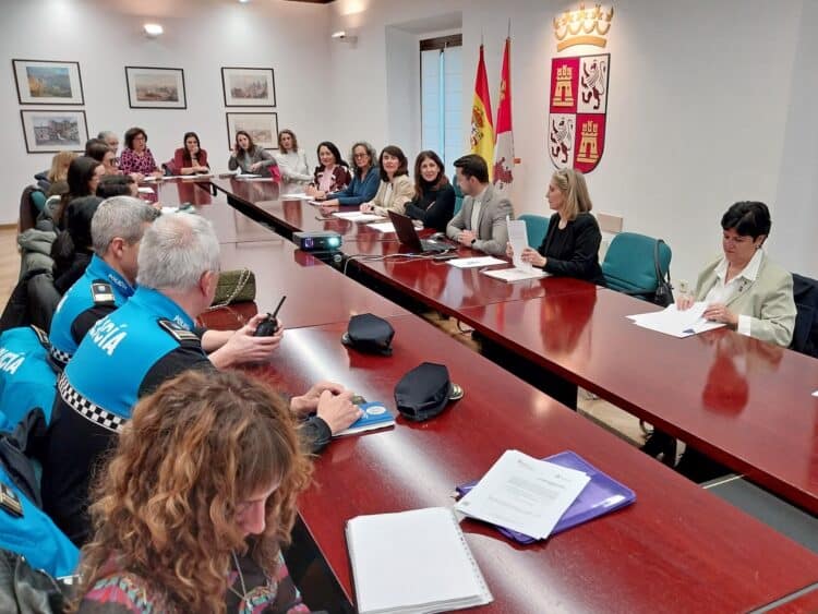 Momento de la reunión. /JUNTA DE CASTILLA Y LEON