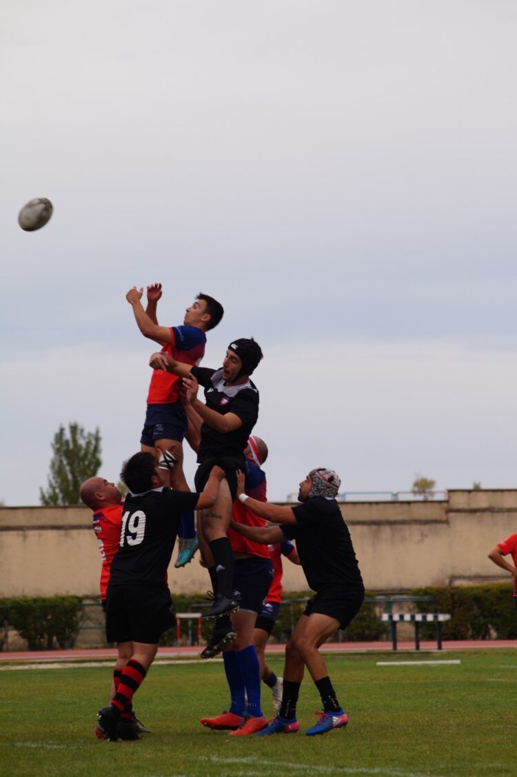 Un instante del duelo entre RAC Lobos y Torrelodones./RAC LOBOS