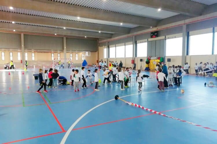 Trescasas conmemora el cuarto aniversario del polideportivo 'La Flecha' 1 Foto de archivo. Vista del polideportivo de Trescasas / E.A.