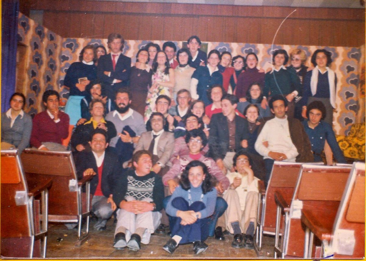 Colofón de Olvida los tambores. 1978. Archivo AJE.