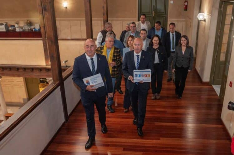 La Diputación presenta una propuesta de presupuesto de 92,8 millones de euros, un 3% más que en el 2025 1 Presentación de la Propuesta de Presupuesto de la Diputación de Segovia para el año 2026, en el Palacio Provincial./ DIPUTACIÓN DE SEGOVIA