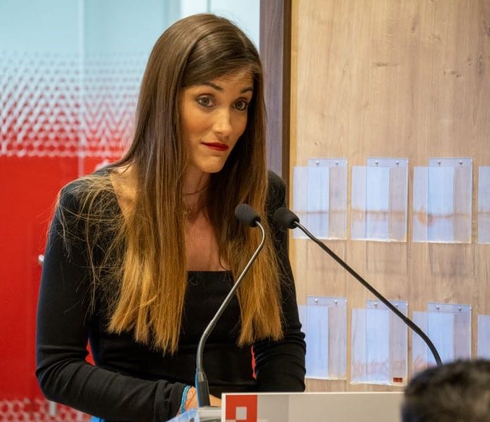 María José Tapia, presidenta de la Cámara de Comercio de Segovia.
