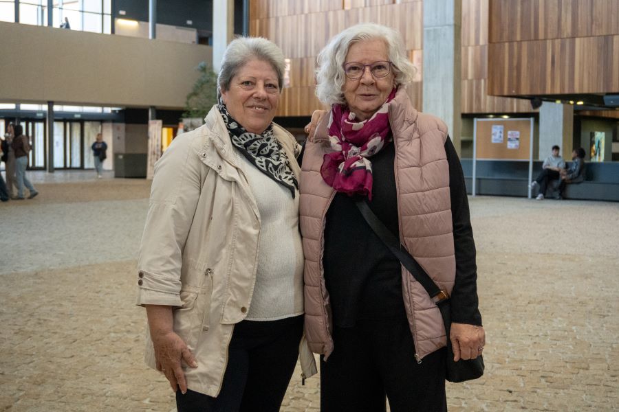 “Este curso hemos batido récords: 412 estudiantes matriculados” 3 Pilar Ponce y María Jesús Palacios en el Campus María Zambrano. H.C.