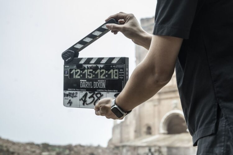 La provincia se convierte en escenario de cine y lidera los rodajes en la región con 35 producciones hasta octubre 1 Rodaje de la tercera y cuarta temporada de la mítica serie ‘The Walking Dead’ en la provincia de Segovia. / A.M.