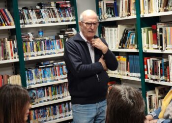 El autor del libro, Ángel Gómez./ E.A.