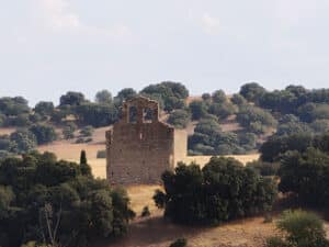 Siguiendo el arroyo San Medel (I) 14 Ruinas de la ermita de Nuestra Señora de Agejas.