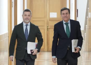 Fernández Carriedo comparece en rueda de prensa tras el Consejo de Gobierno. / Rubén Cacho