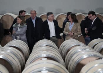 Visita de la Consejera de Agricultura a la cooperativa Cocope. / Rubén Cacho