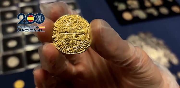 Los objetos podrían provenir de un yacimiento arqueológico ubicado en la provincia de Valladolid.