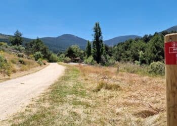 Vista de la Sierra de Guadarrama en una fotografía de archivo / E.A.