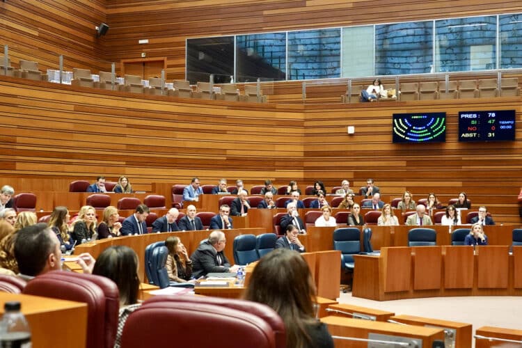 Segunda jornada de Pleno en las Cortes autonómicas. / Miriam Chacón