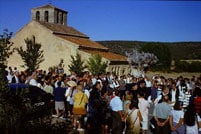 Dos olmas en la Tierra de Pedraza 5 5 Las Vegas procesion