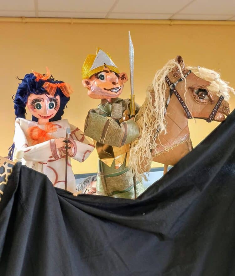 El domingo tendrá lugar un espectáculo de títeres./DIPUTACIÓN DE SEGOVIA