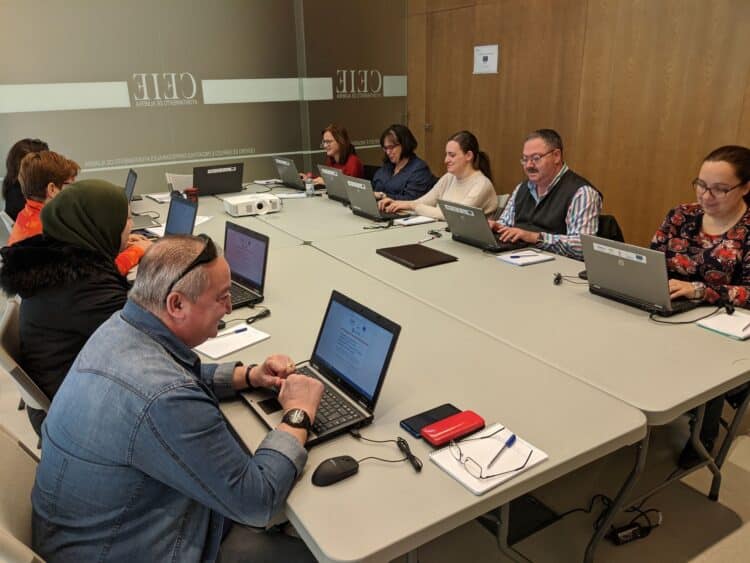 Actividad en la Fundación Santa María la Real.