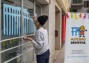 Actividad realizada por Autismo Segovia. / KAMARERO