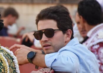 El torero colombiano Sebastián Ritter, en Cantalejo. / A.M.