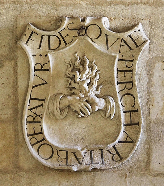 Domingo de Soto, un segoviano en la fundación de la Escuela de Salamanca 3 Emblema personal de Domingo de Soto.