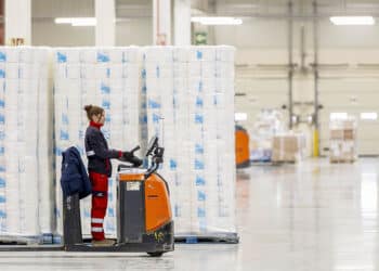 Empresa logística. / EFE