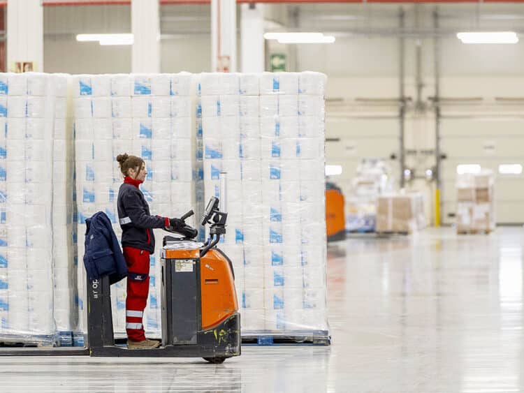 Empresa logística. / EFE