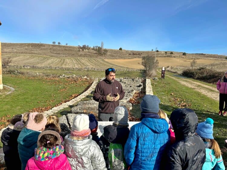 Visita al yacimiento de Confloenta / JCYL
