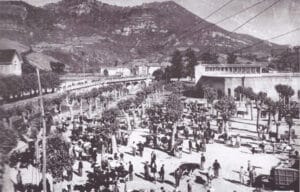 Leoncio Ajo Marugán, fotógrafo. Un segoviano en Cantabria 6 Feria de Ganado en la Nogalera.