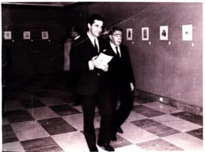 Juan de Contreras, marqués de Lozoya (III) 4 Junto a Adolfo Suárez en una inauguración.