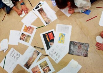 Niños durante una actividad en el museo. /JUNTA DE CASTILLA Y LEÓN