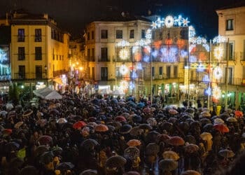 Encendido del Pórtico de la Navidad. / HÉCTOR CRIADO