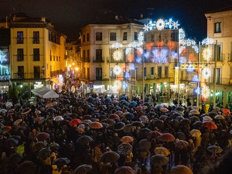 Encendido del Pórtico de la Navidad. / HÉCTOR CRIADO