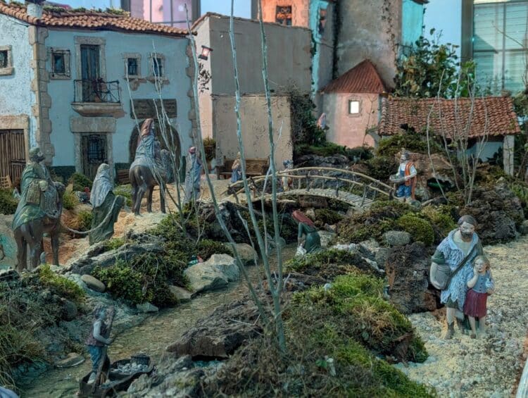 Belén presentado por el Ayuntamiento de Prádena / DIPUTACIÓN