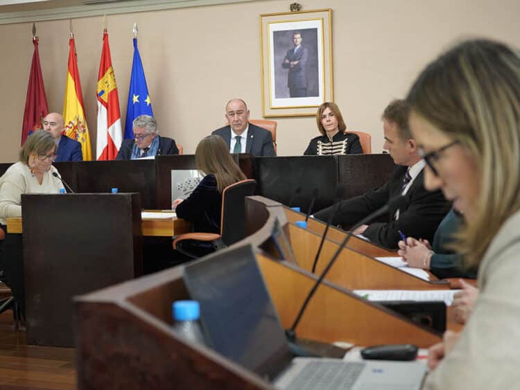 La Diputación aprueba las bases del PAIMP con siete millones de euros 1 Pleno de diciembre de la Diputación de Segovia. / DIPUTACIÓN