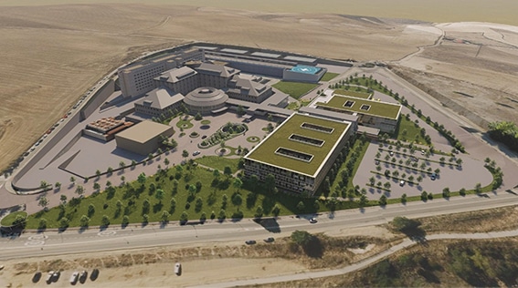 Así será el Cmplejo Hospitalario de Segovia en 2030./ E.A.
