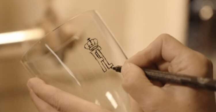 Vista de una pieza de la primera entrega del proyecto / REAL FÁBRICA DE CRISTALES