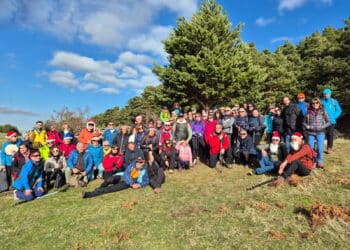 Grupo de participantes de la ruta navideña / FUNDACIÓN CAJA RURAL DE SEGOVIA