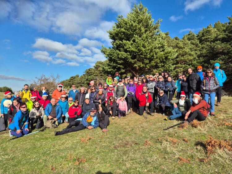 Grupo de participantes de la ruta navideña / FUNDACIÓN CAJA RURAL DE SEGOVIA