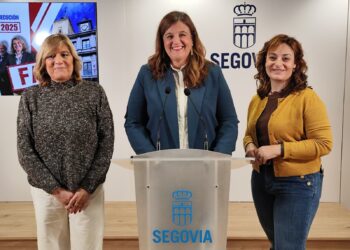 Raquel de Frutos, Clara Martín y Mayte Mañas. / PSOE