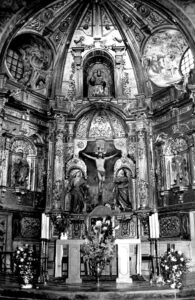Leoncio Ajo Marugán, fotógrafo. Un segoviano en Cantabria 8 Retablo de la iglesia de Limpias.
